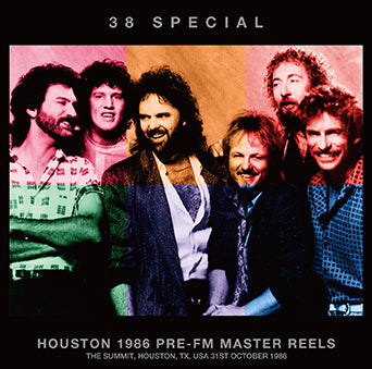 38 ESPECIAL / HOUSTON 1986 CARRETES MAESTROS PRE-FM TABLERO DE SONIDO ESTÉREO (2 CDR)