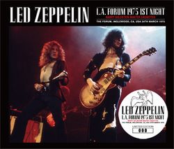 LED ZEPPELIN / LA FORUM 1975 1.ª NOCHE BARRY GOLDSTEIN MASTER CASSETTES (3 CD)