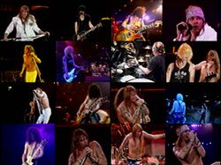 GUNS N' ROSES / ROCK IN RIO 1991 1ST NIGHT TV BROADCAST THE BEST & LONGEST PRO SHOT (1DVDR)