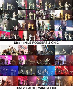 EARTH, WIND & FIRE / NILE RODGERS & CHIC / YOKOHAMA 2025 1ST NIGHT (2DVDR)