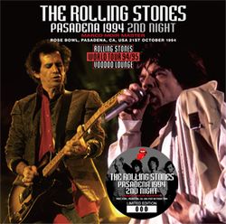 THE ROLLING STONES / PASADENA 1994 2ND NIGHT MARCO MOIR MASTER (2CD)