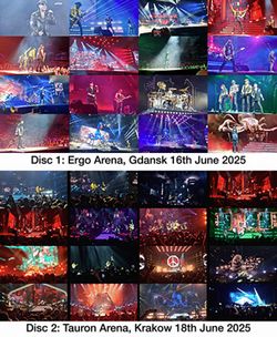 SCORPIONS / POLAND 2025 (2DVDR)