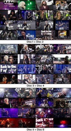 V.A. (BLACK SABBATH / OZZY OSBOURNE / METALLICA / GUNS N' ROSES) / BACK TO THE BEGINNING COMPLETE MASTER PRO SHOT (6DVDR)