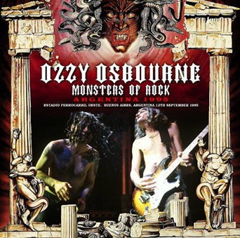OZZY OSBOURNE / MONSTERS OF ROCK ARGENTINA 1995 SOUNDBOARD (1CDR)