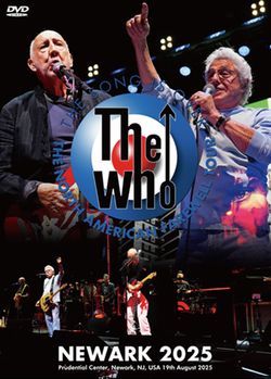 THE WHO / NEWARK 2025 (1DVDR)