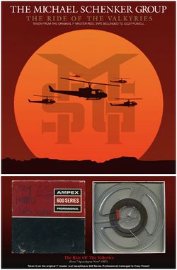 MICHAEL SCHENKER GROUP / MSG: TAPE ONE STUDIOS CASSETTE TAPE with New Artworks (1CD+1CDR)