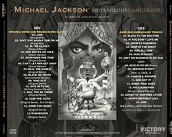 MICHAEL JACKSON / OUTRAGEOUS DANGEROUS DEMO AND UNRELEASED TRACKS ALTERNATE ALBUM COLLECTION (2CD)