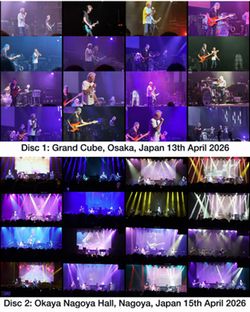 DEEP PURPLE / MAD IN JAPAN TOUR OSAKA & NAGOYA 2026 THE VIDEO (2DVDR)
