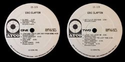 ERIC CLAPTON / ERIC CLAPTON US ATCO PROMO ONLY MONO LP (1CD)
