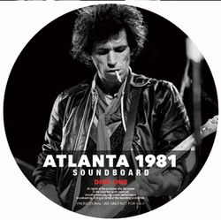 THE ROLLING STONES / ATLANTA 1981 SOUNDBOARD with new label & artworks (2CD)