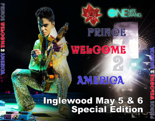 PRINCE / Welcome 2 America Inglewood May 5 & 6 Special Edition (4CDR+1DVDR)