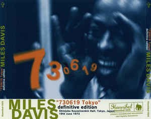 MILES DAVIS / 730619 TOKYO (2CD)