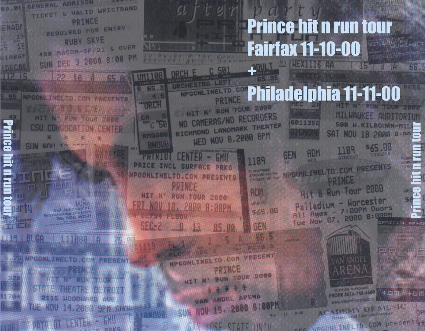 Prince / Fairfax 11-10-00 + Philadelphia 11-11-00 (4CDR)
