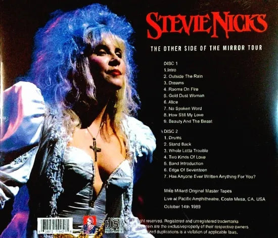 STEVIE NICKS / COSTA MESA 1989 (2CDR)