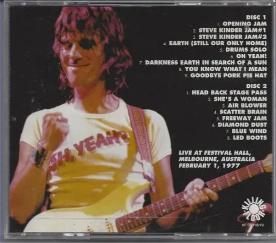 JEFF BECK WITH JAN HAMMER GROUP / OH YEAH? (2CD)
