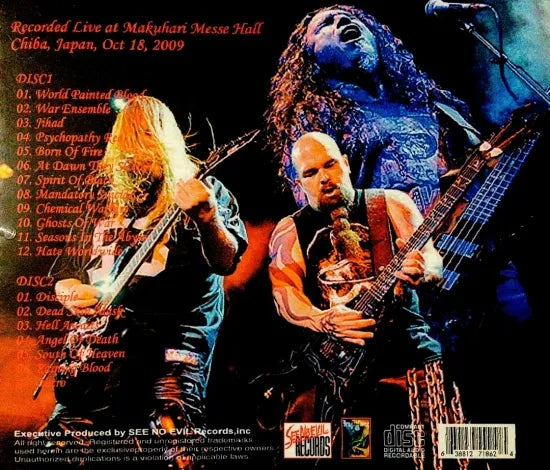 SLAYER / MESSE PAINTED BLOOD (2CDR)