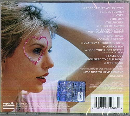 TAYLOR SWIFT / Amante (1CD)