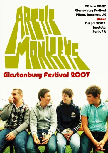 ARCTIC MONKEYS / GLASTONBURY FESTIVAL 2007 PRO SHOT (1DVD)