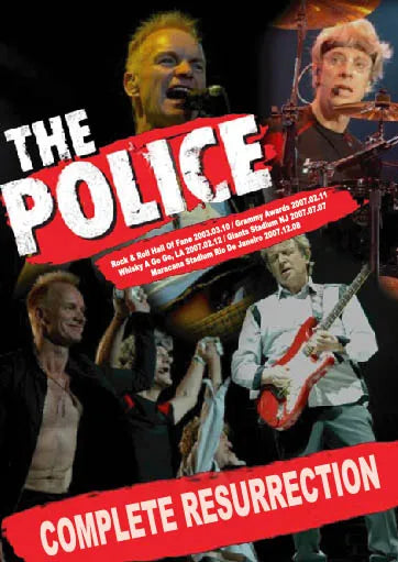 THE POLICE / COMPLETE RESURRECTION PRO-SHOT (1DVDR)