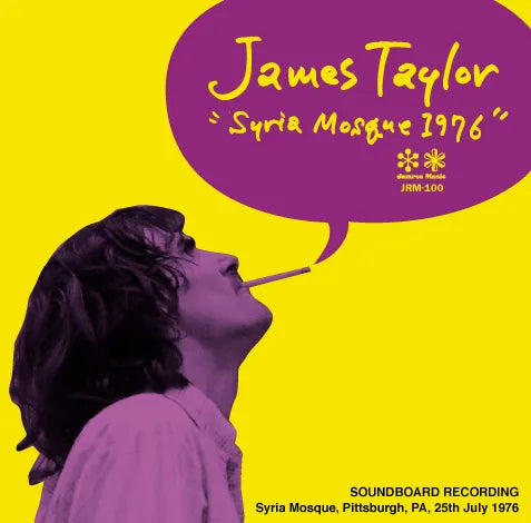 James Taylor / Syria Mosque 1976 SOUNDBOARD (2CDR)
