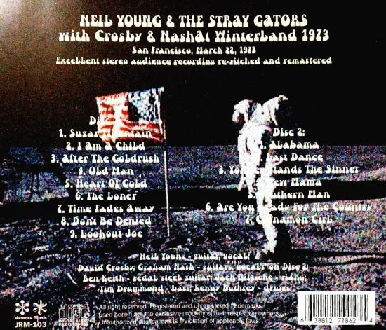 Neil Young & The Stray Cators with Crosby & Nash / Winterland 1973 (2CDR)