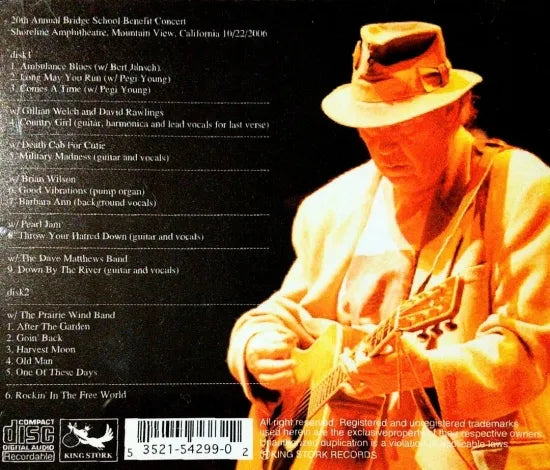 Neil Young / Benefit Concert 2006 vol.2 (2CDR)