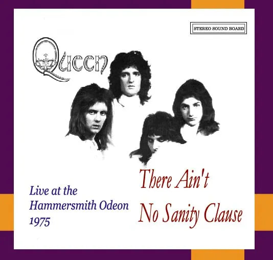 QUEEN / There Ain’t No Sanity Clause STEREO SOUNDBOARD (1CDR)