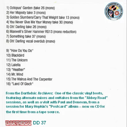 THE BEATLES / ABBY RD NW8 Caja de resonancia (1 CD)