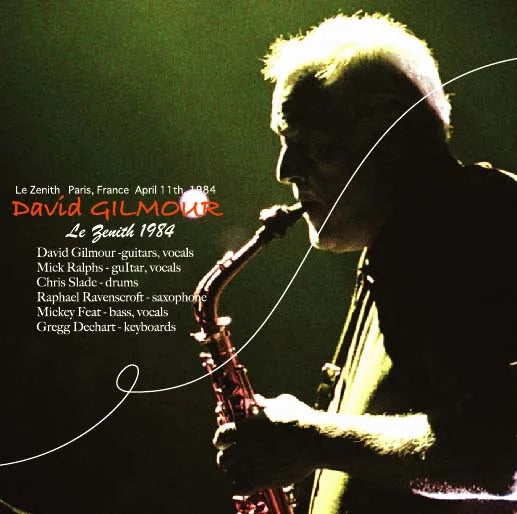 DAVID GILMOUR / LE ZENITH 1984 (2CDR)