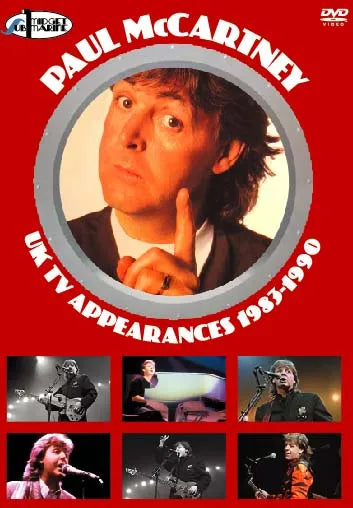 PAUL McCARTNEY / UK TV APPEARANCES 1983-1990 PRO-SHOT (1DVDR)