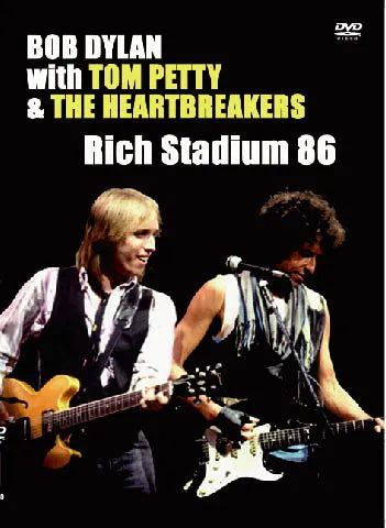 Bob Dylan With Tom Petty The Hertbreakers / Rich Stadium 86 PRO SHOT (1DVDR)