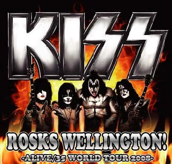 KISS / ROSKS WELLINGTON!-ALIVE/35 WORLD TOUR 2008 (2CDR)