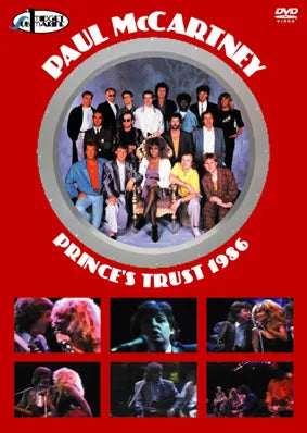 PAUL McCARTNEY / PRINCES TRUST 1986 PRO-SHOT (1DVDR)