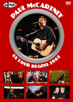 PAUL McCARTNEY / US TOUR BEGINS 2002 PRO-SHOT (1DVDR)
