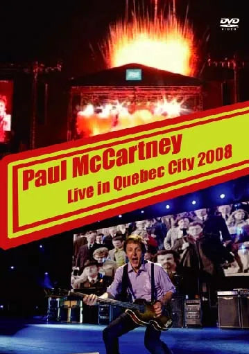 PAUL McCARTNEY / LIVE IN QUEBEC CITY 2008 PRO-SHOT (1DVDR)