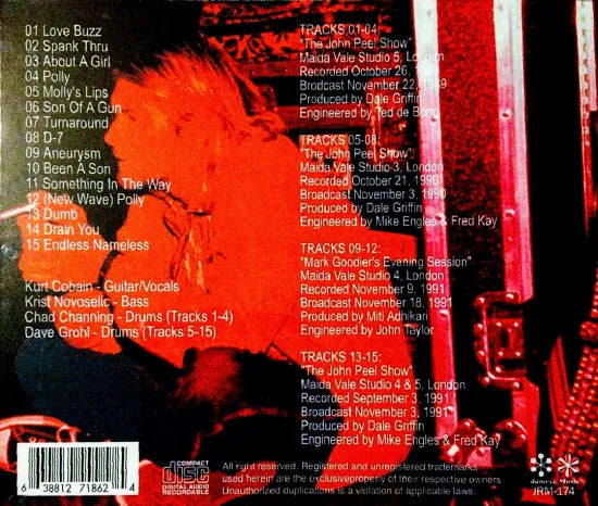 NIRVANA / BBC Sessions (1CDR)