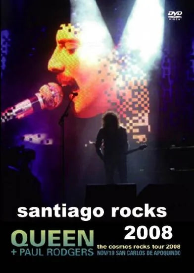 Queen+Paul Rodgers / Santiago rocks 2008 PRO-SHOT (1DVDR)