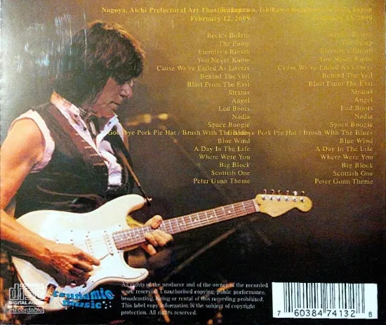 JEFF BECK / CHUBU AREA 2DAYS (3CDR)