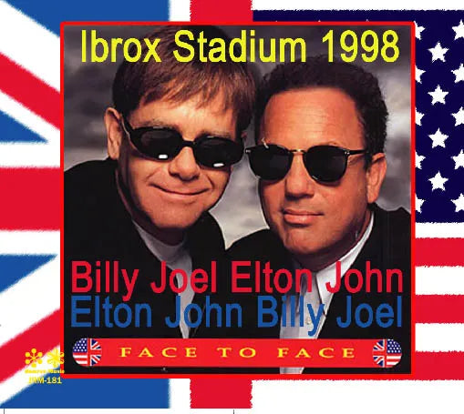 Billy Joel & Elton John / Ibrox Stadium 1998 (3CD) Face To Face