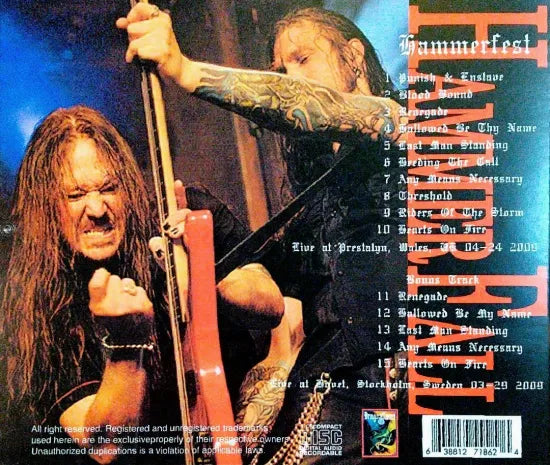 HAMMERFALL / Hammerfest 2009 (1CDR)