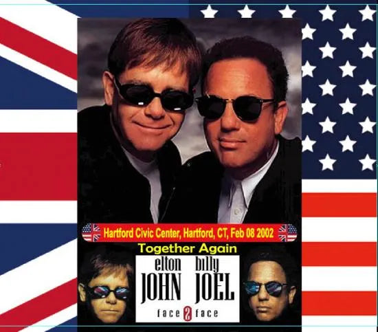 BILLY JOEL & ELTON JOHN / Together Again Face 2 Face 2002 SOUNDBOARD (3CD)