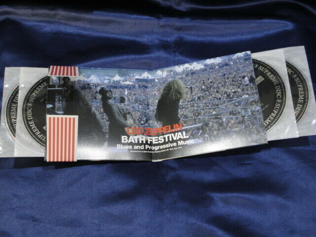 Led Zeppelin Bath Festival 1970 4CD 26 Tracks Empress Valley