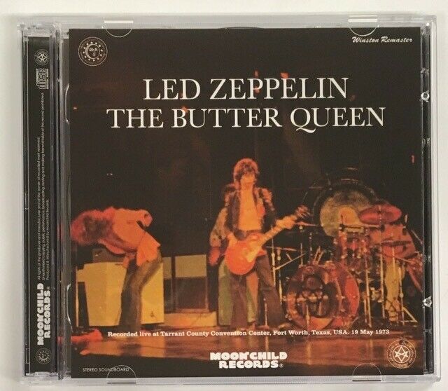 Led Zeppelin / The Butter Queen 1973 2CD Soundboard Moonchild Records