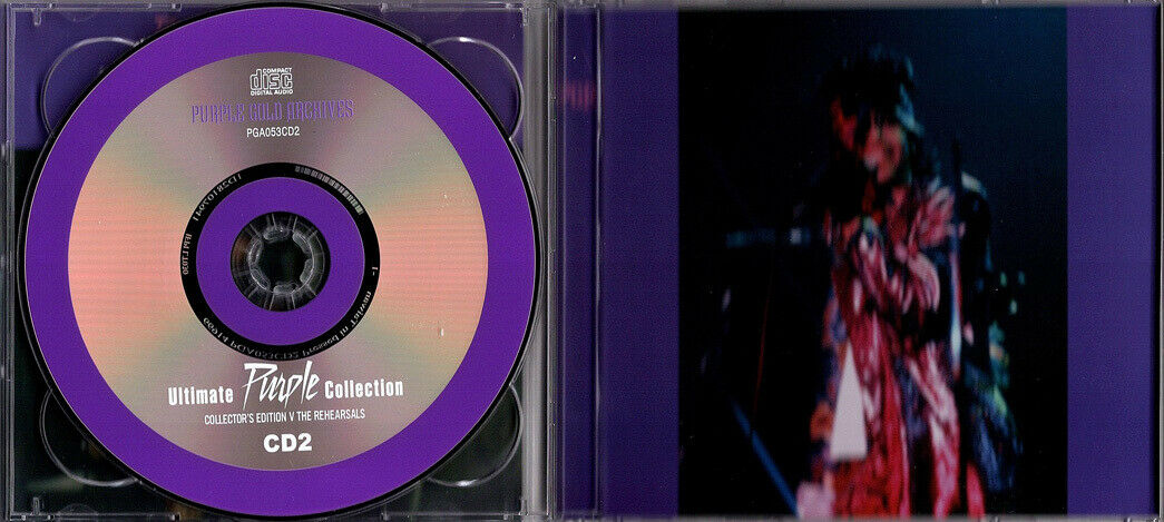 Prince Purple Rain Ultimate Collection V 2CD Studio Rehearsals Soundcheck 1984