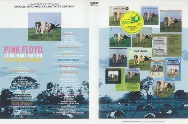 Pink Floyd Atom Heart Mother The Spaces Between 1 CD 2 DVD