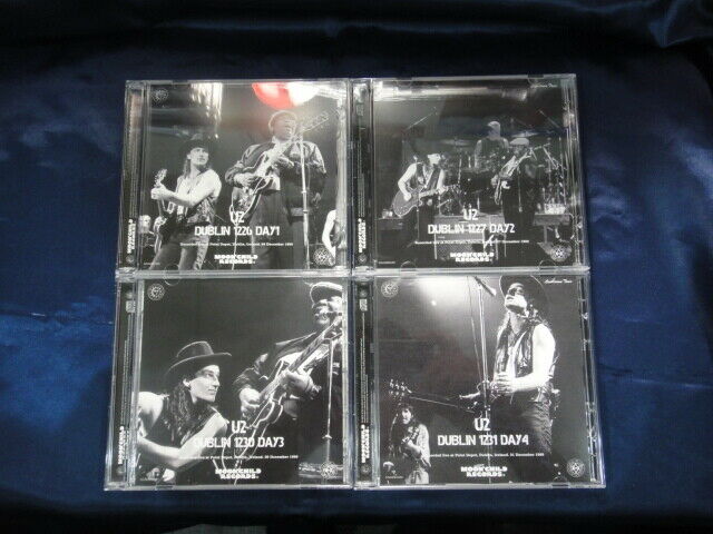 U2 / Dublin LOVE COMES TO TOWN TOUR 1989 4 Titles 8CD Set Soundboard Moonchild