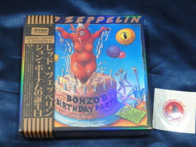Led Zeppelin / Bonzo's Birthday Party Black Hologram Box Version 9CD+2CD Set