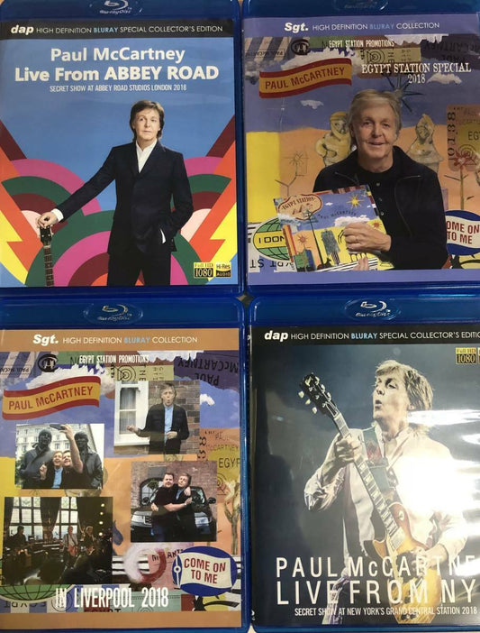 Paul McCartney Egypt Station 2018 Live From Abbey Road NYC Blu-ray 4 Discs F/S