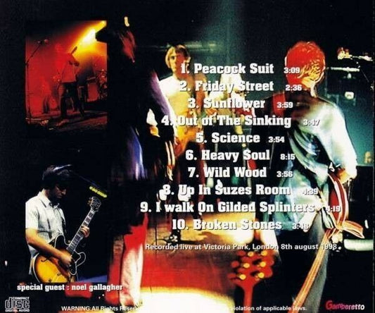 Paul Weller Victoria Park 1998 August 8 London 1CD