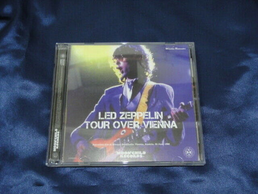 Led Zeppelin Tour Over Vienna CD 2 Discs 15 Tracks Moonchild Records Music Rock